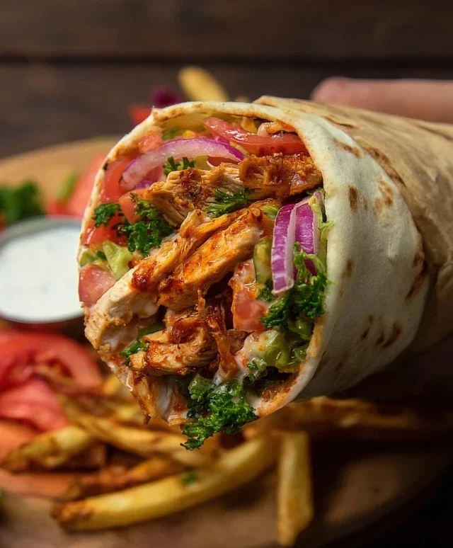 Chicken Shawarma Wrap