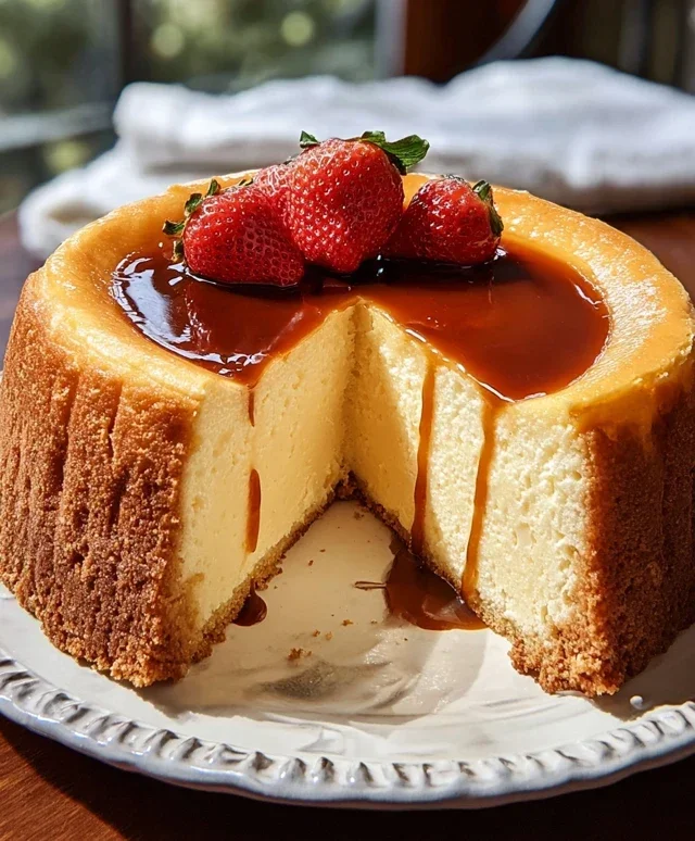 Cheesecake with Pound Cake Center