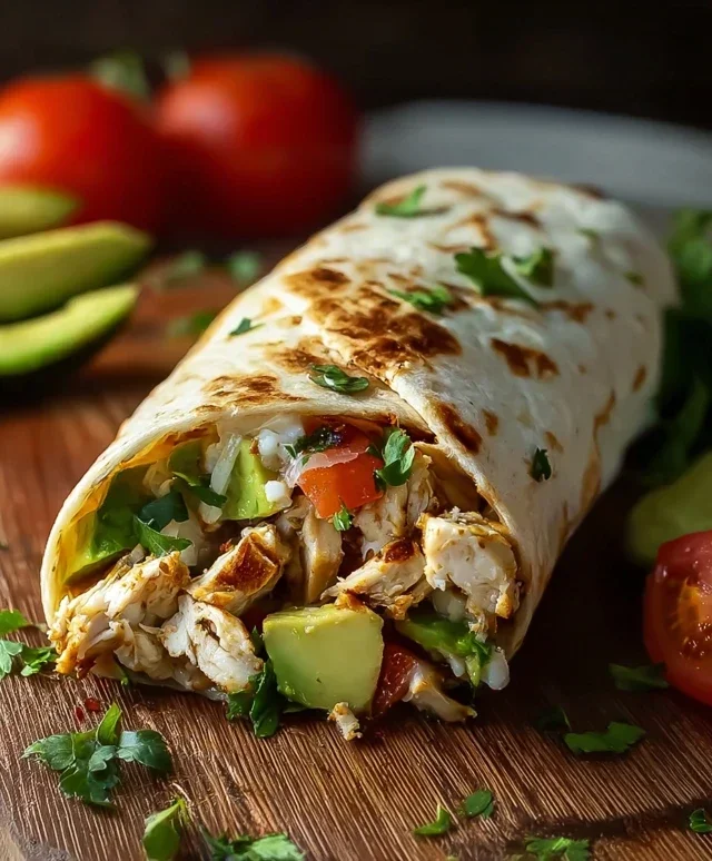 Chicken Avocado Wrap