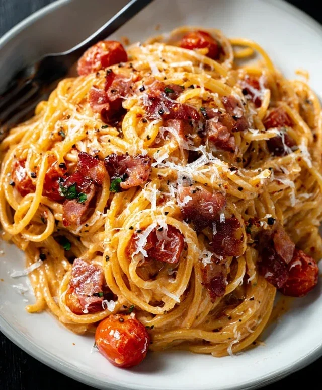 Beef Beef Bacon Pasta