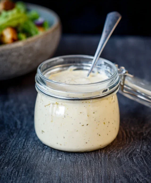 Homemade Caesar Salad Dressing