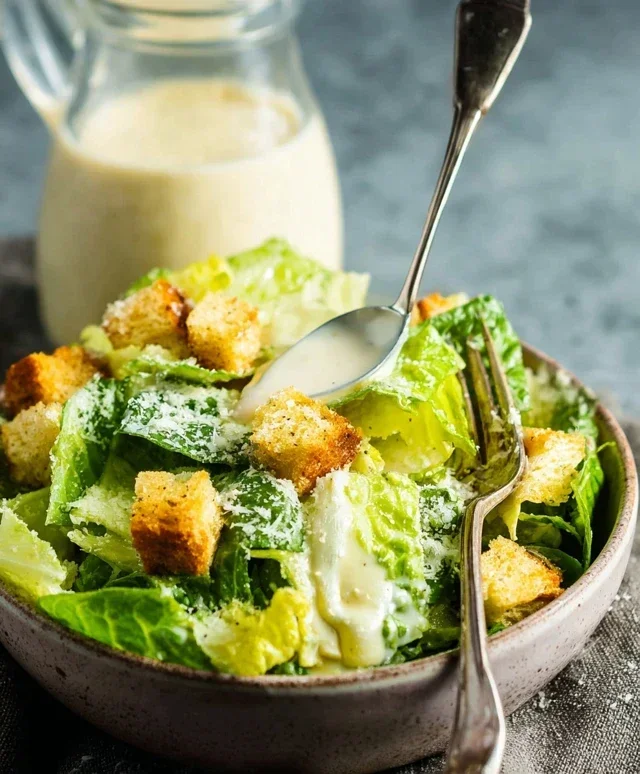 The Best Caesar Salad Dressing