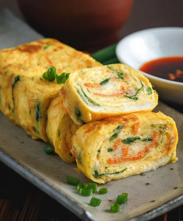 Gyeran Mari (Korean Rolled Omelette)