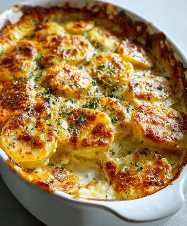 Cheesy Scalloped Potatoes