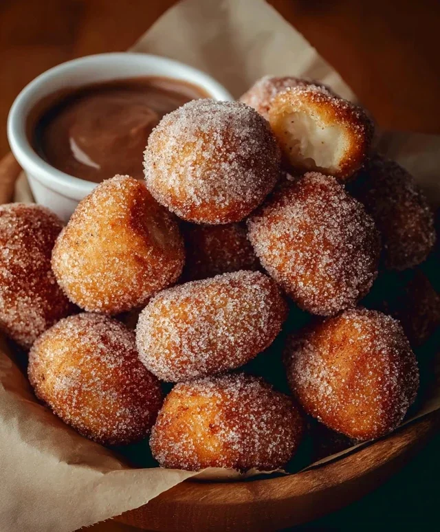 Sweet Air Fryer Churro Bites Recipe