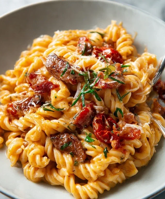 Beef Beef Bacon Pasta