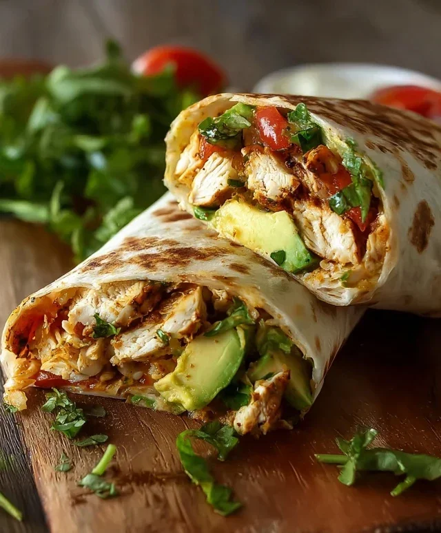 Chicken Avocado Wrap