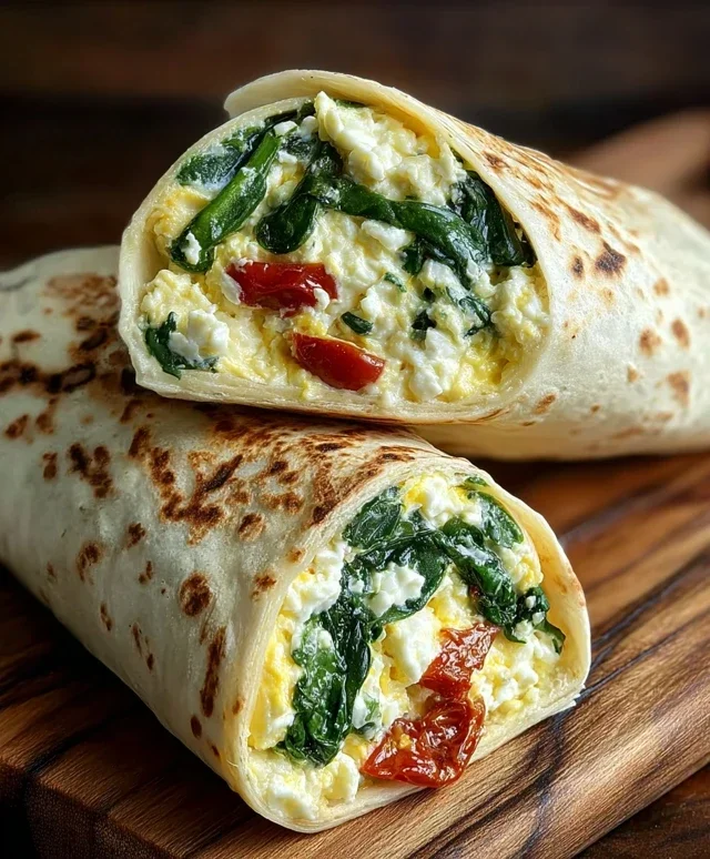 Copycat Starbucks Spinach, Egg White and Feta Wrap