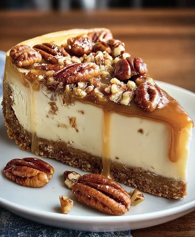 Butter Pecan Cheesecake