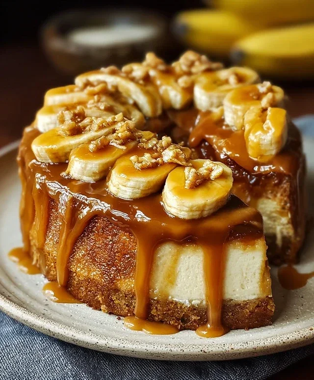 Bananas Foster Cake