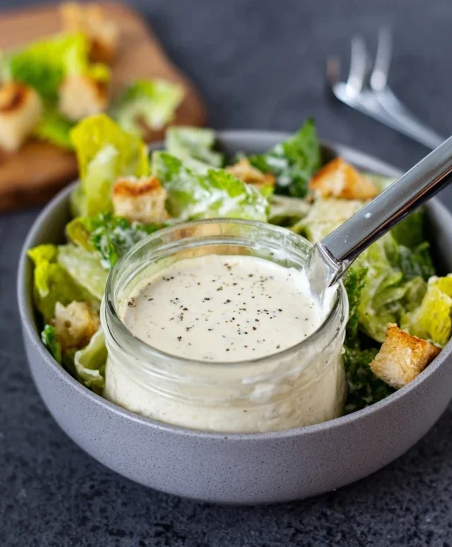 Homemade Caesar Salad Dressing