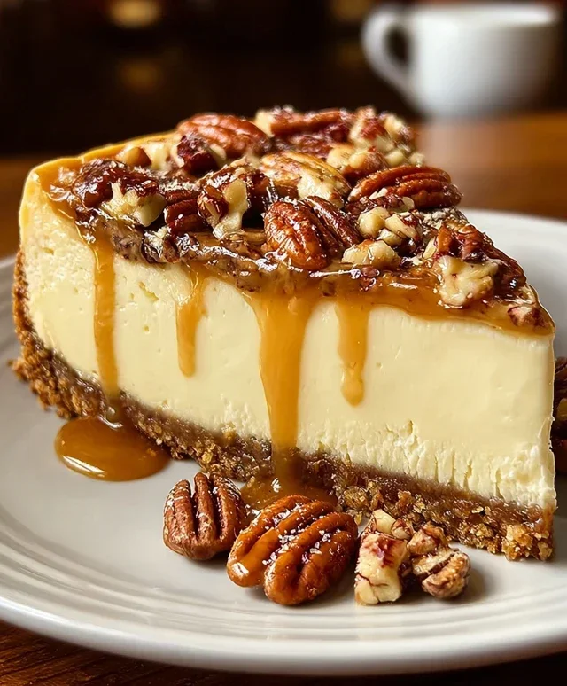 Butter Pecan Cheesecake