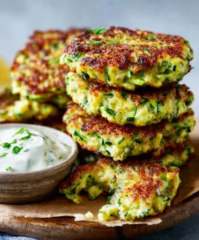 Crispy and Easy Zucchini Fritters Recipe
