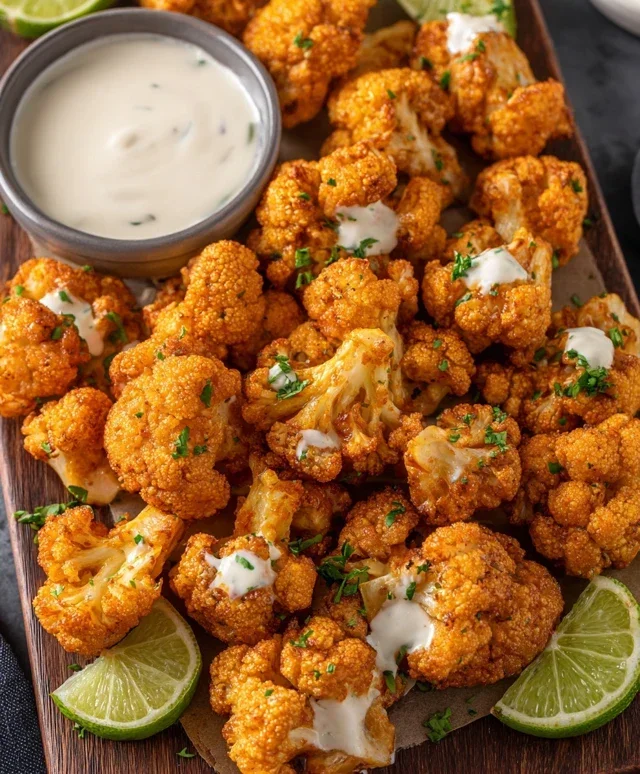 Air Fryer Buffalo Cauliflower Recipe