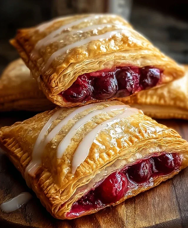 Easy Cherry Turnovers