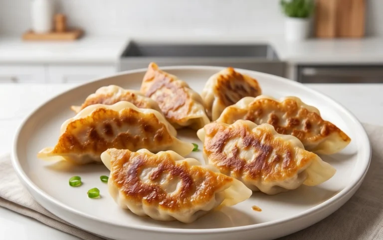 Chicken Potstickers (Pan Fried Dumplings)