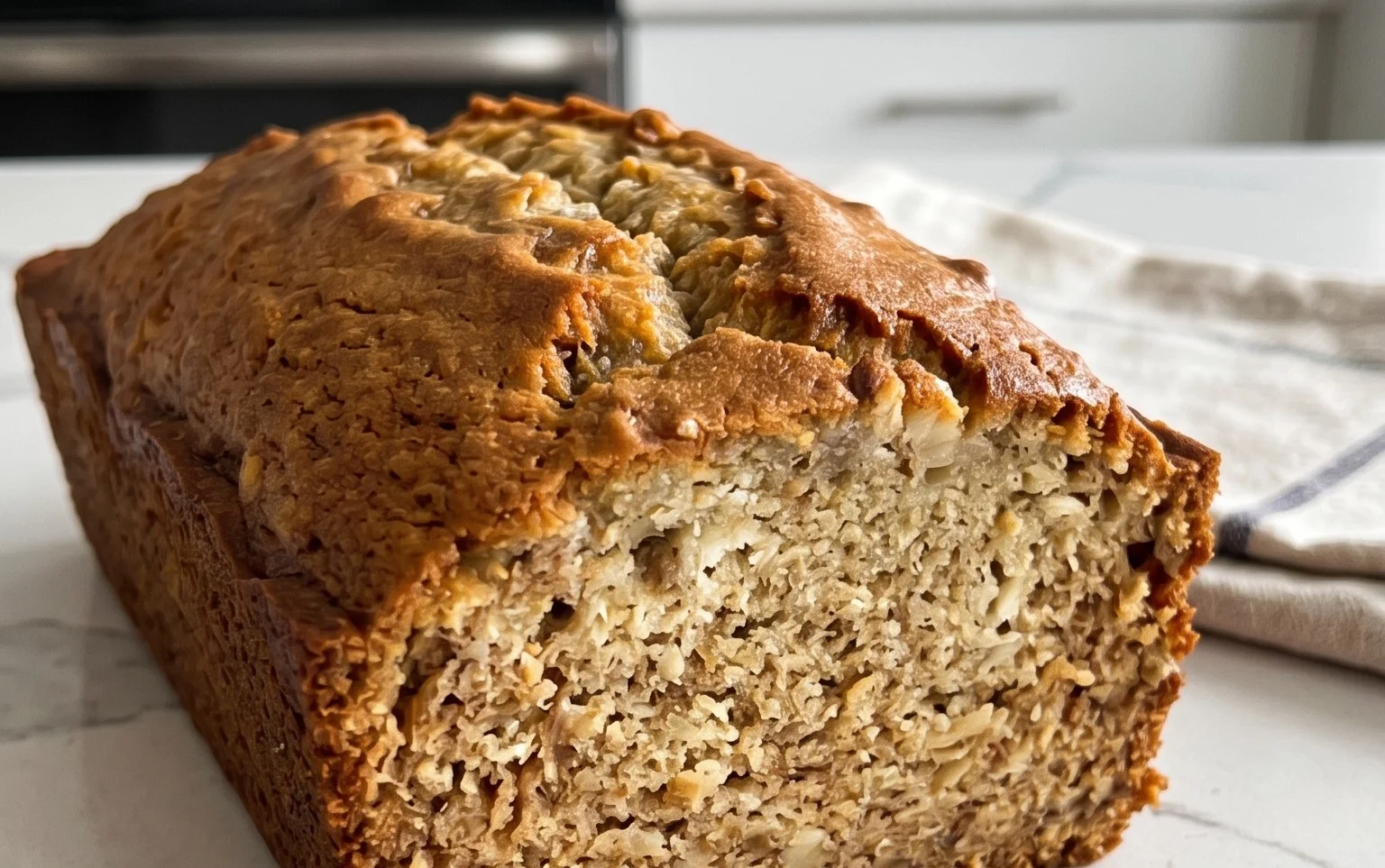Cottage Cheese Banana Bread