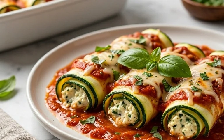 Vegan Zucchini Rollatini