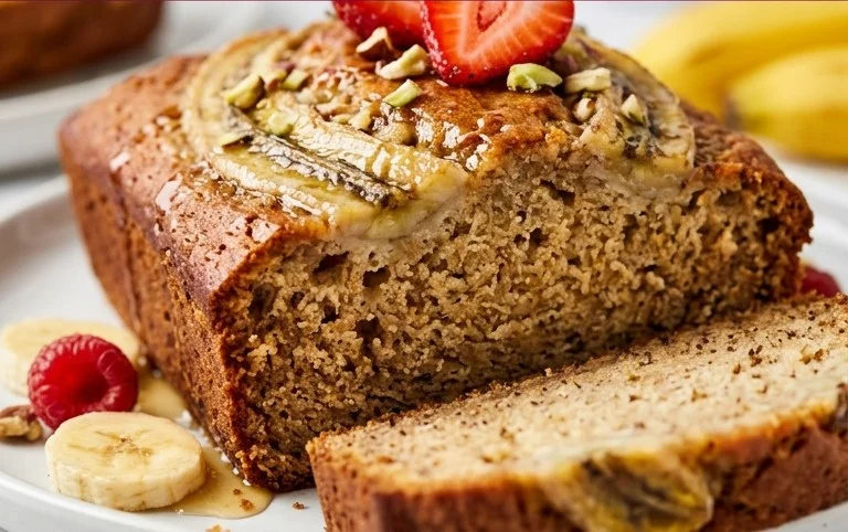 The BEST Honey Vanilla Banana Bread ~ Soft & Fluffy, Easy Recipe