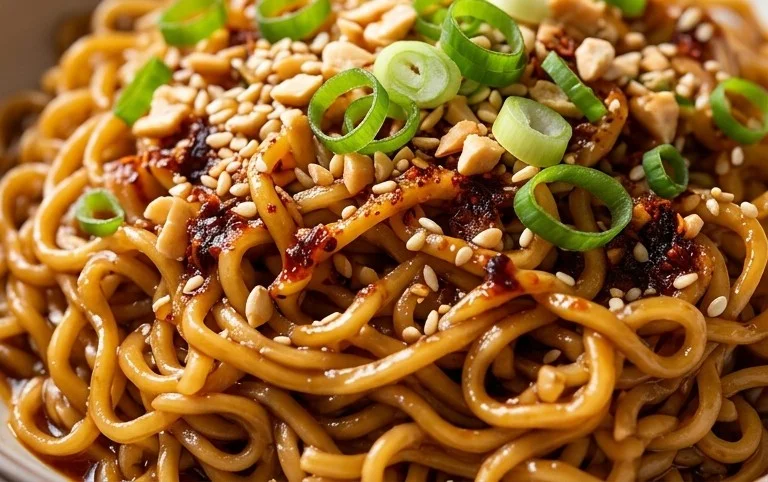 Easy Saucy Ramen Noodles