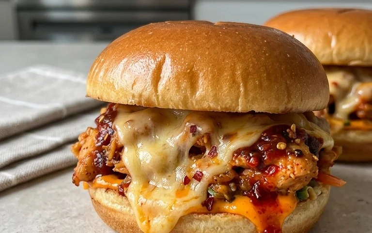 Cheesy Dynamite Chicken Buns