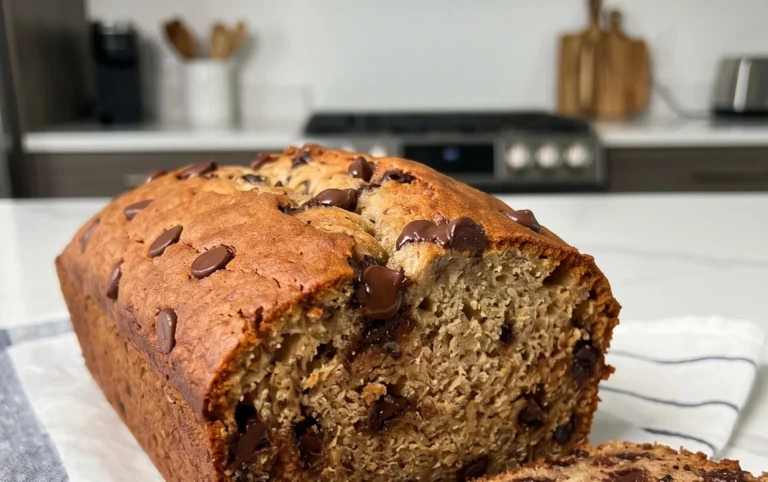 Easy Chocolate Chip Banana Bread