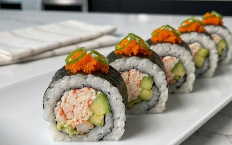 Kani Sushi (Spicy Crab Roll)