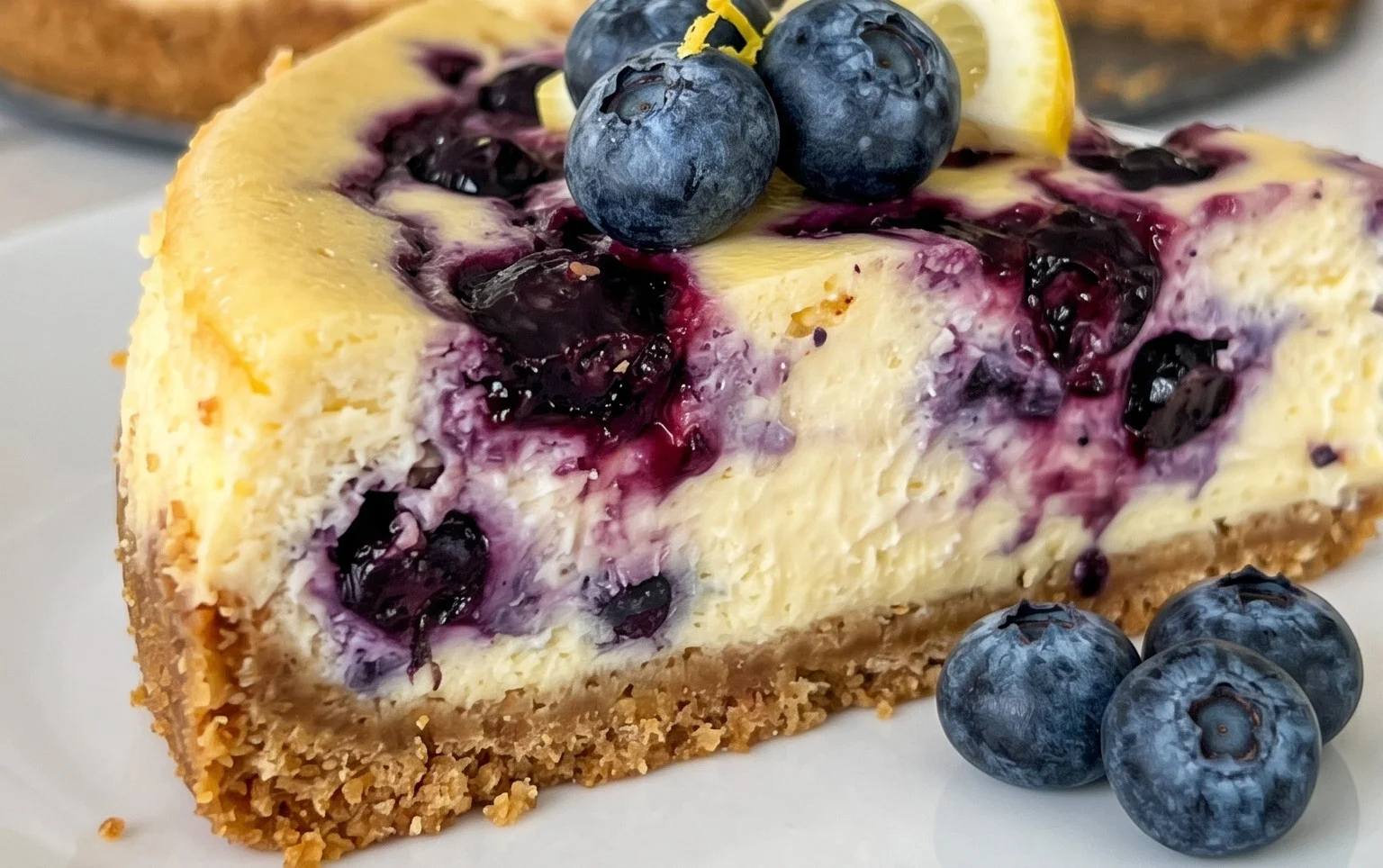 Lemon Blueberry Cheesecake