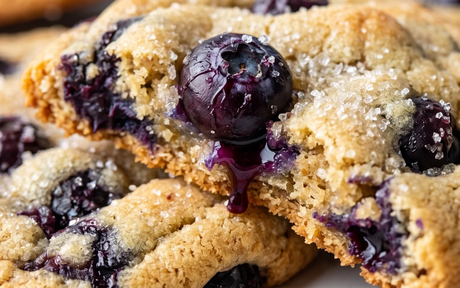 Best Ever Blueberry Cookies