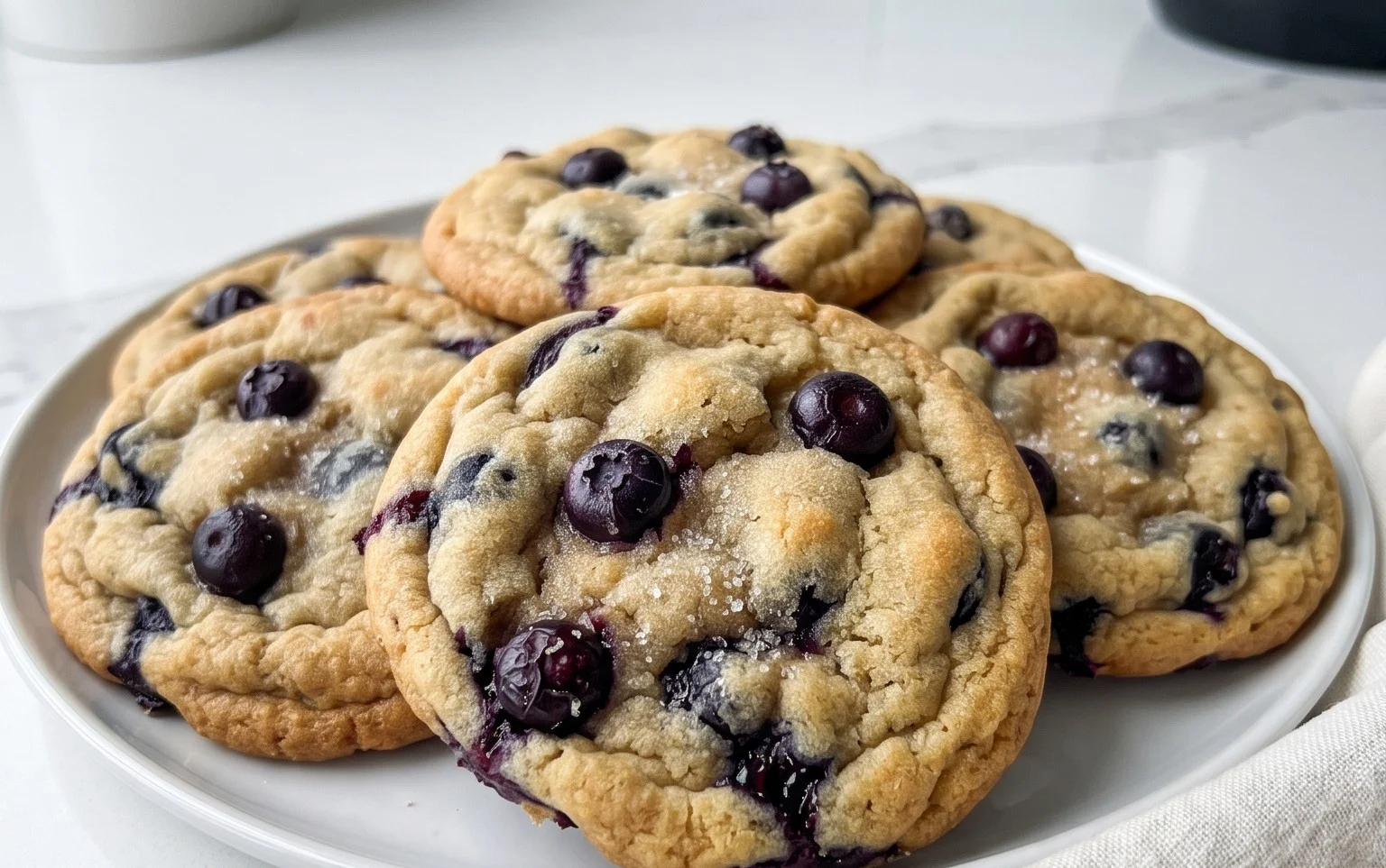 Best Ever Blueberry Cookies