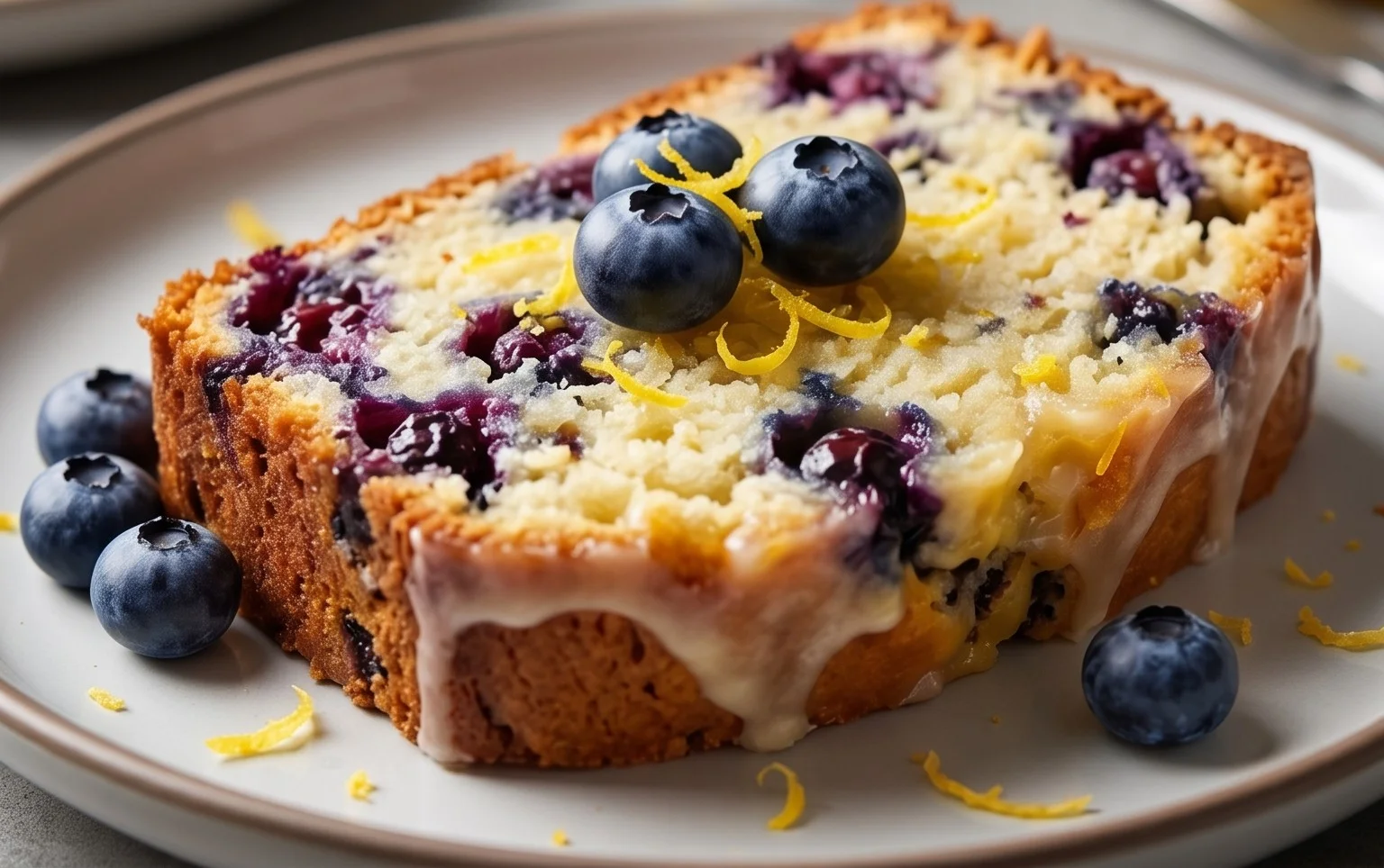Blueberry and Lemon Loaf