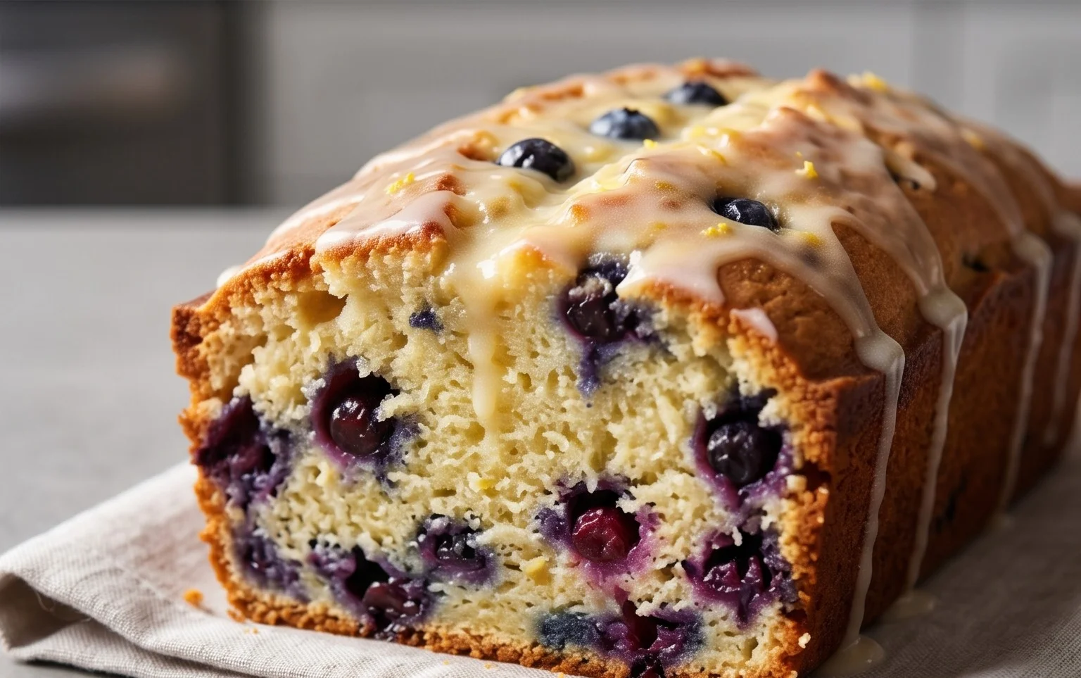 Blueberry and Lemon Loaf