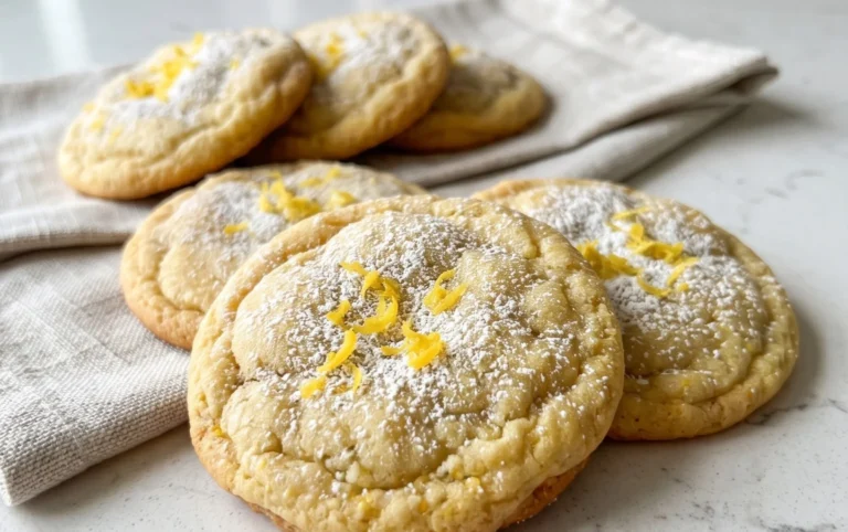 Soft & Chewy Lemon Cookies