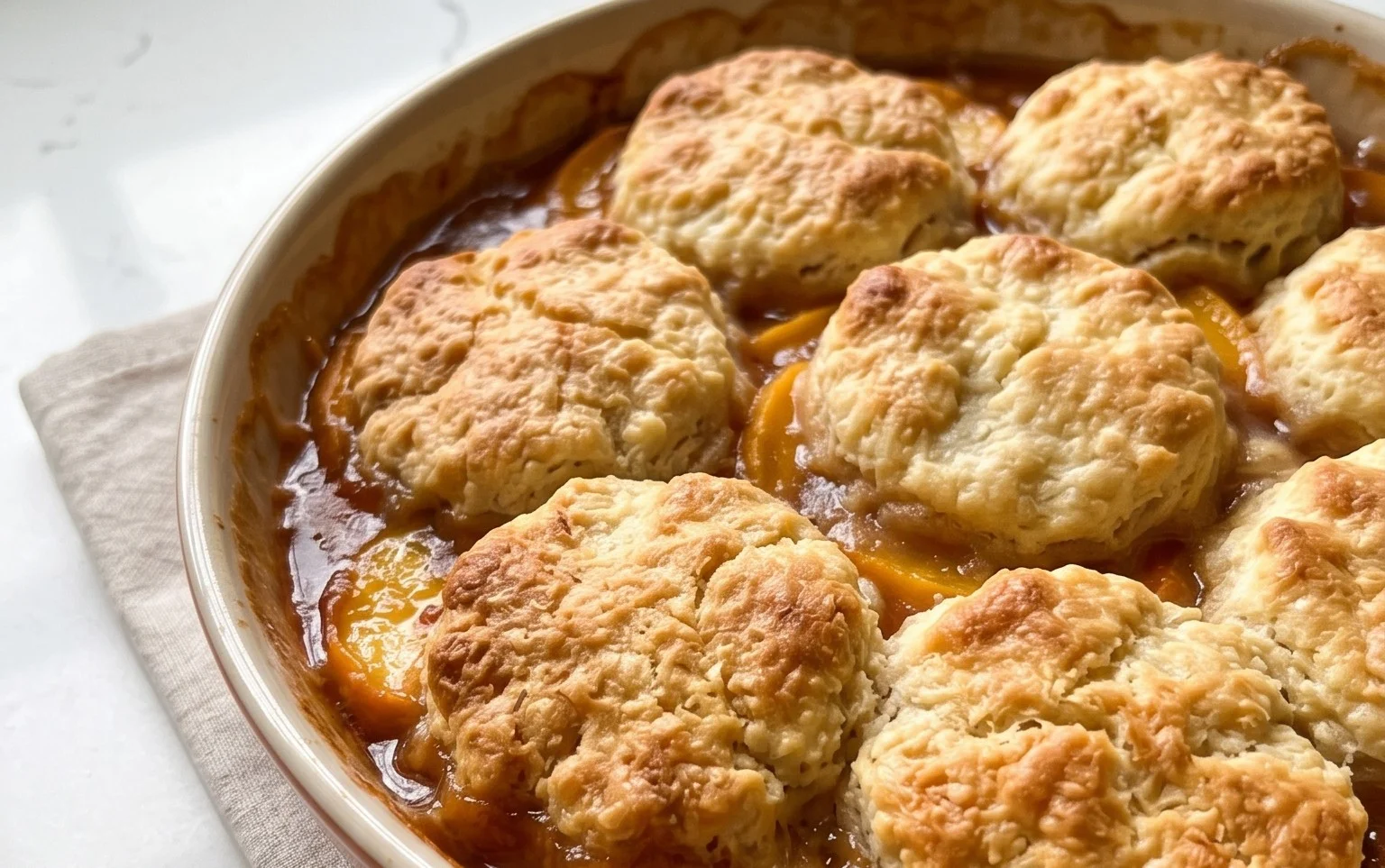 Fresh Peach Cobbler