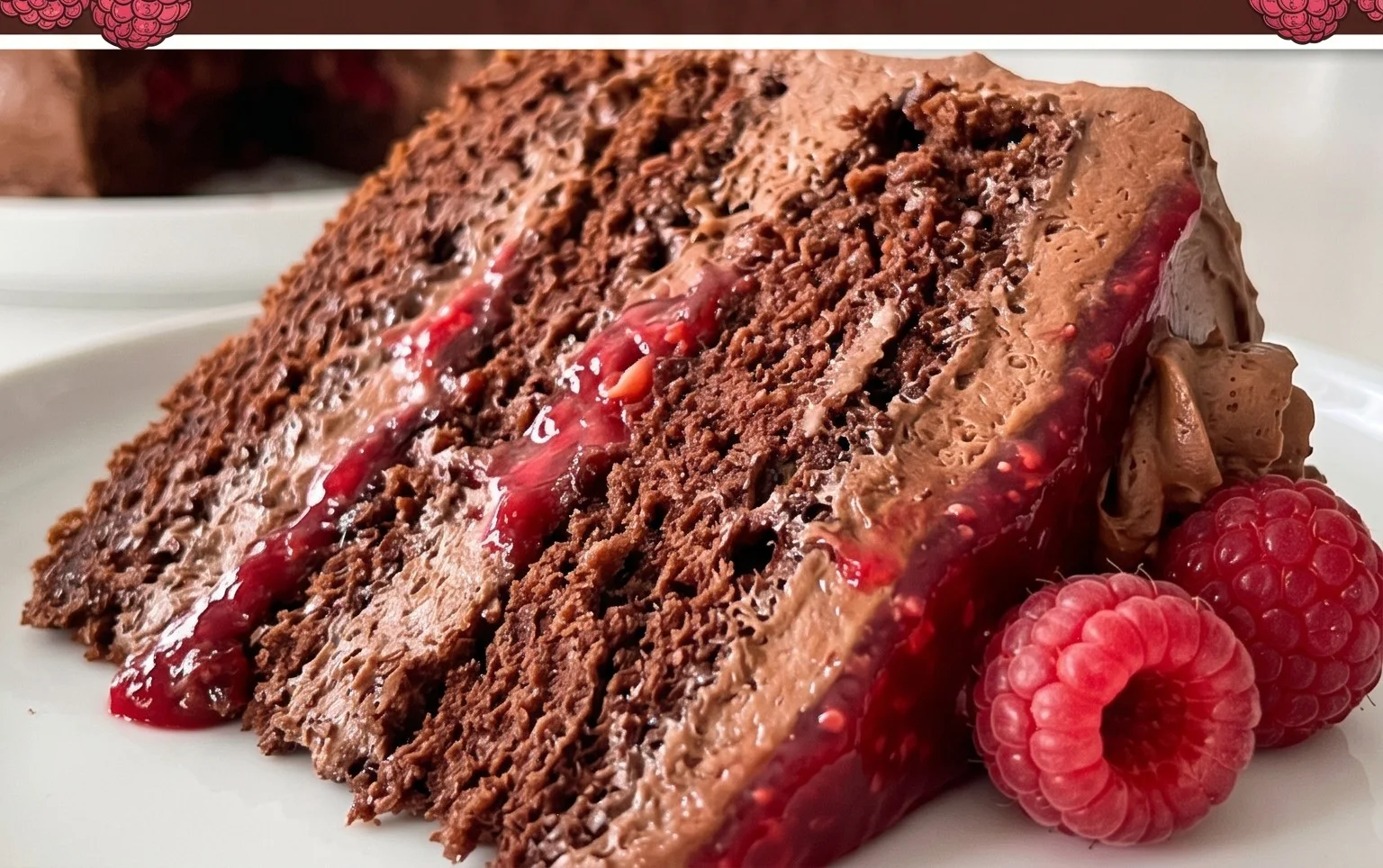 Chocolate Raspberry Cake