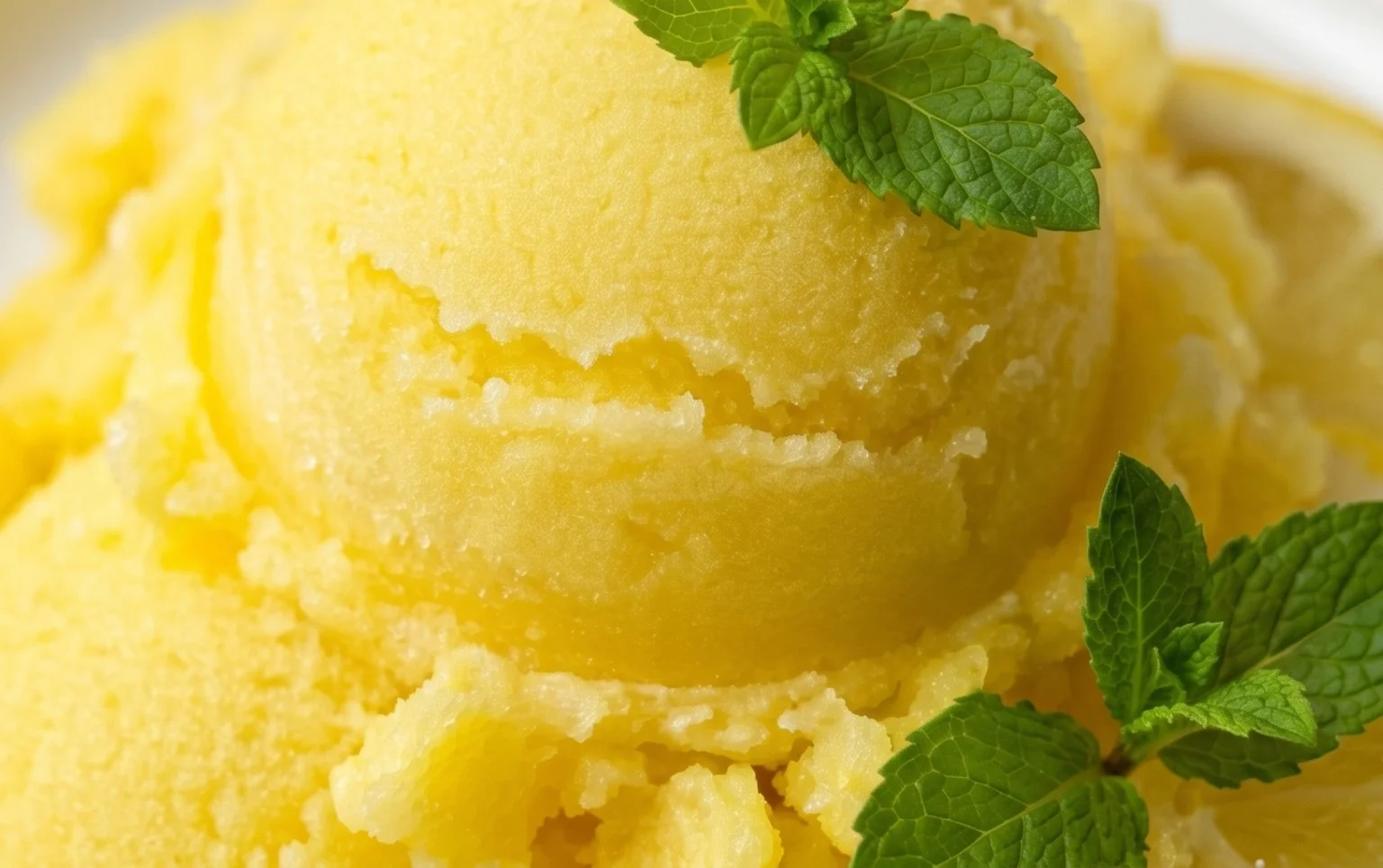 Lemon Sorbet