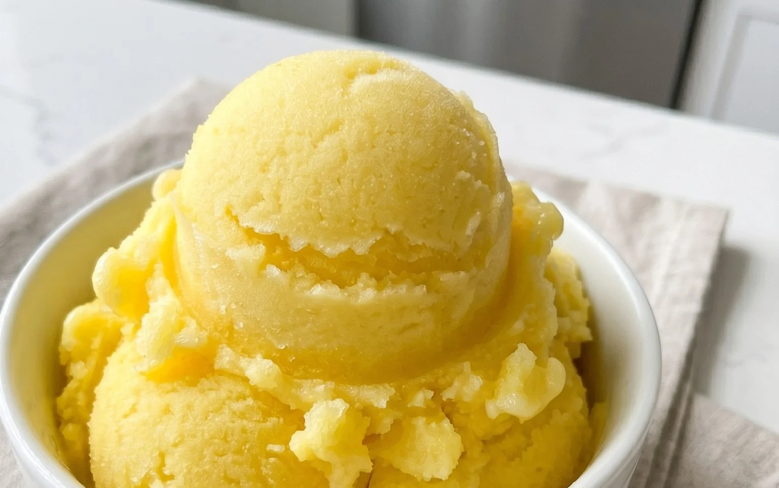 Lemon Sorbet