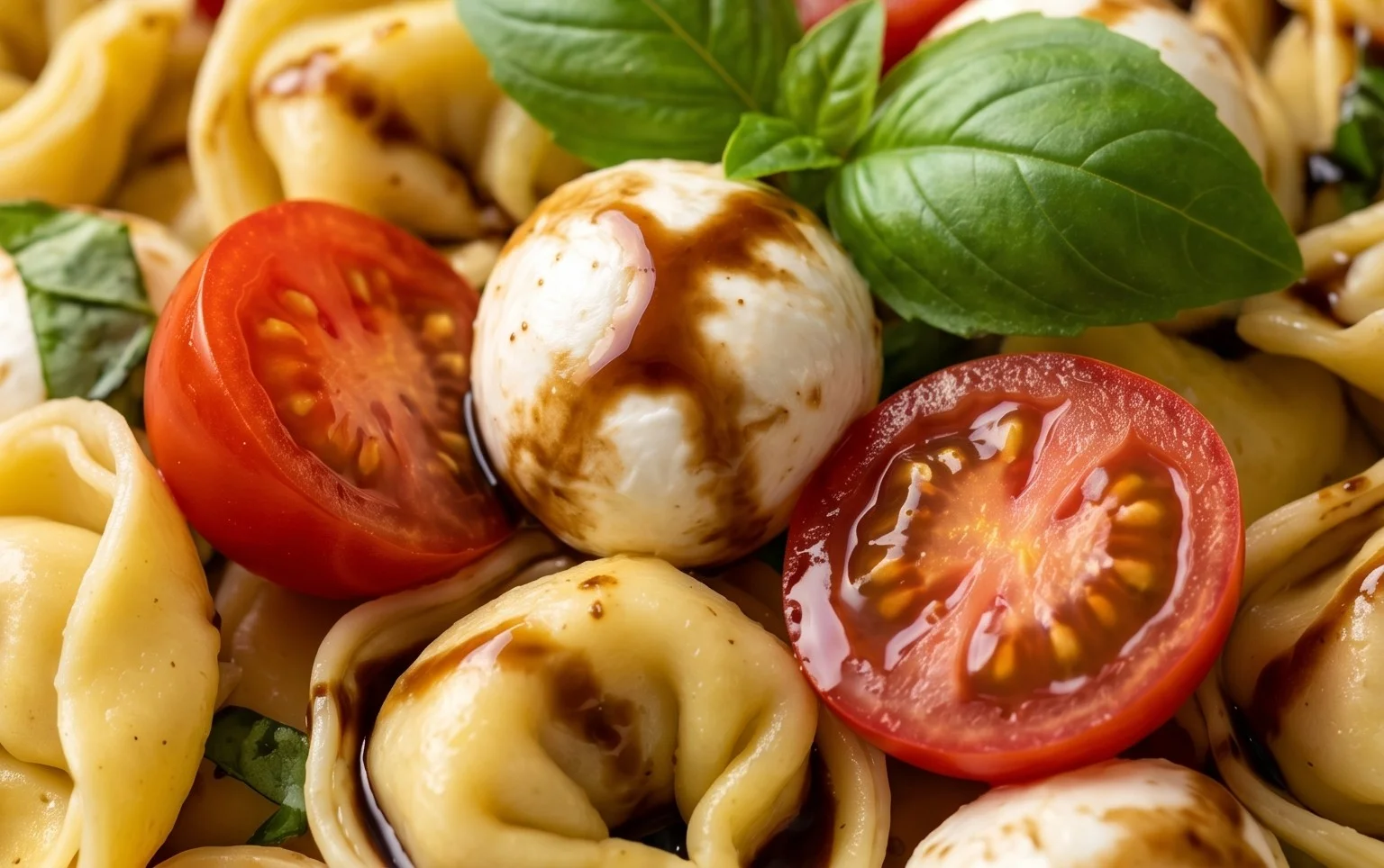 Tortellini Caprese Salad