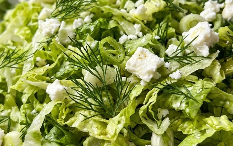 Maroulosalata (Greek Lettuce Salad)