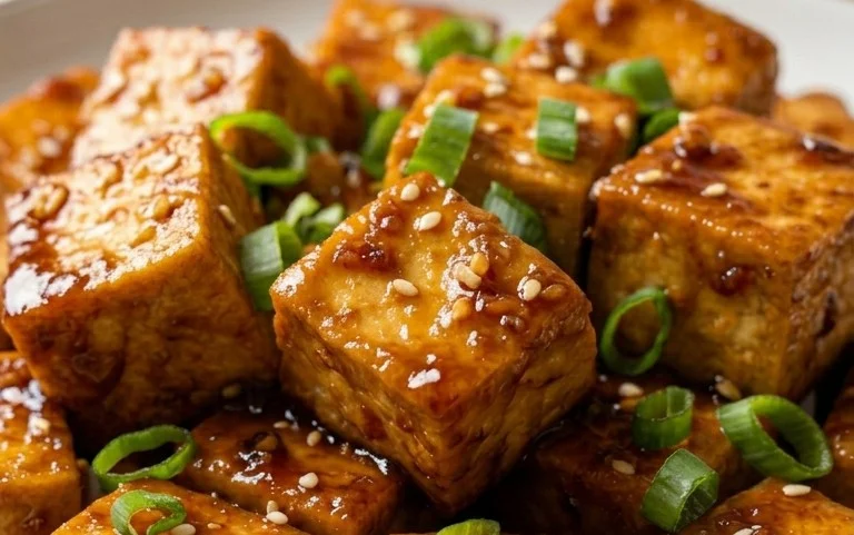 Honey Garlic Tofu