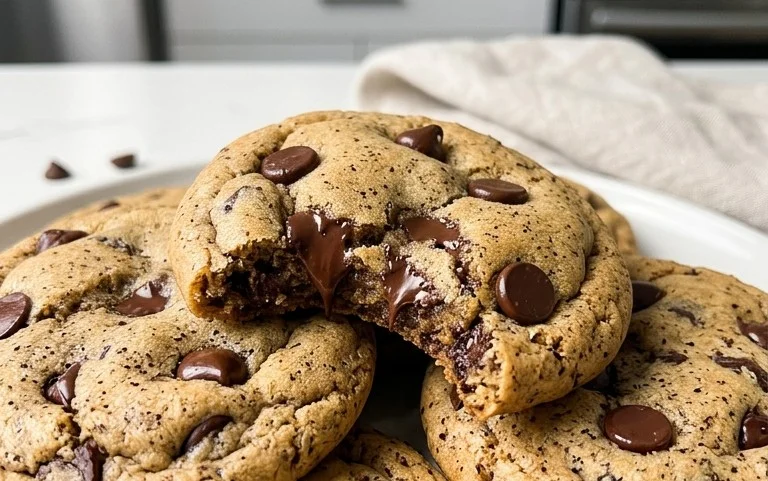 Espresso Chocolate Chip Cookies