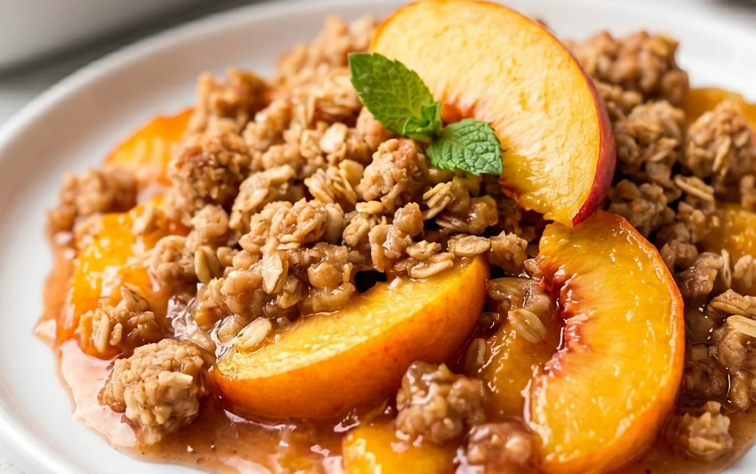 Peach Crisp