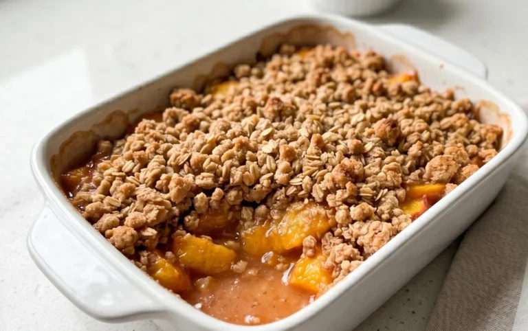 Peach Crisp