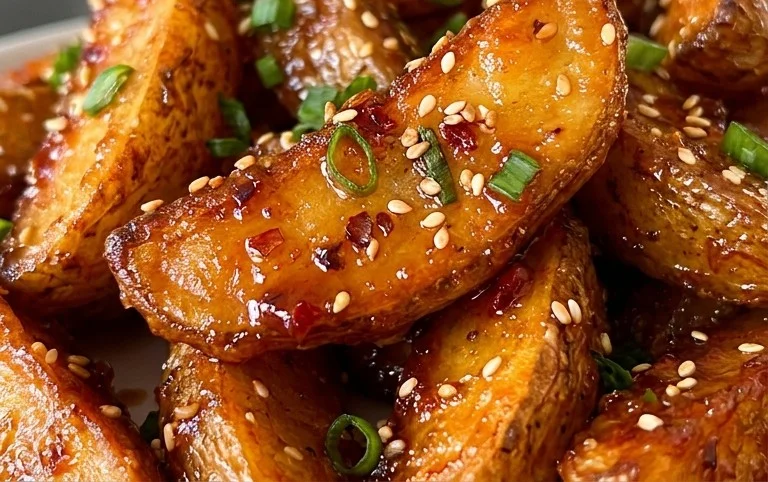 Crispy Honey Chilli Potatoes