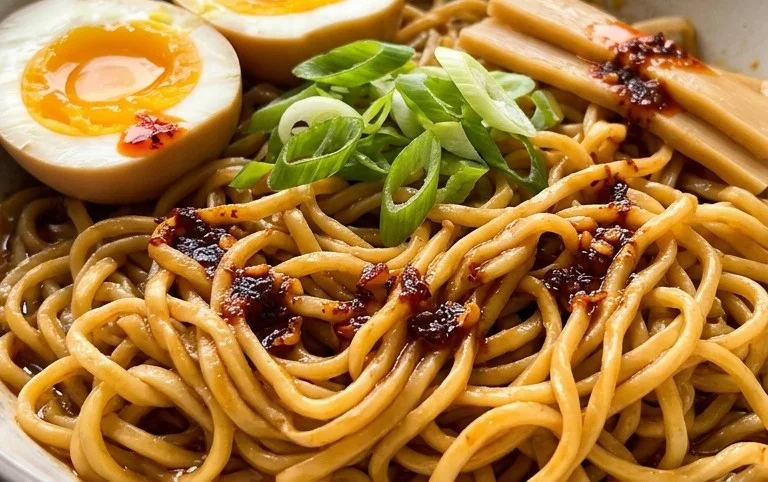 Easy Saucy Ramen Noodles