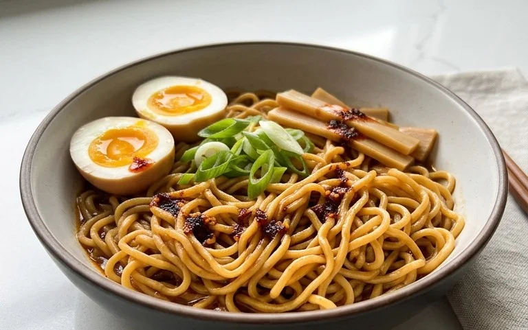Easy Saucy Ramen Noodles