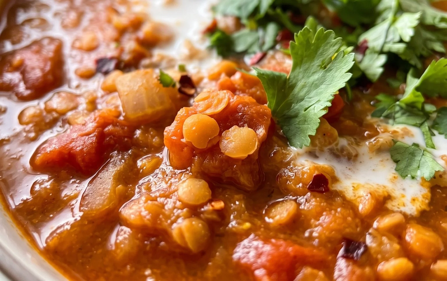 Spicy Red Lentil Curry