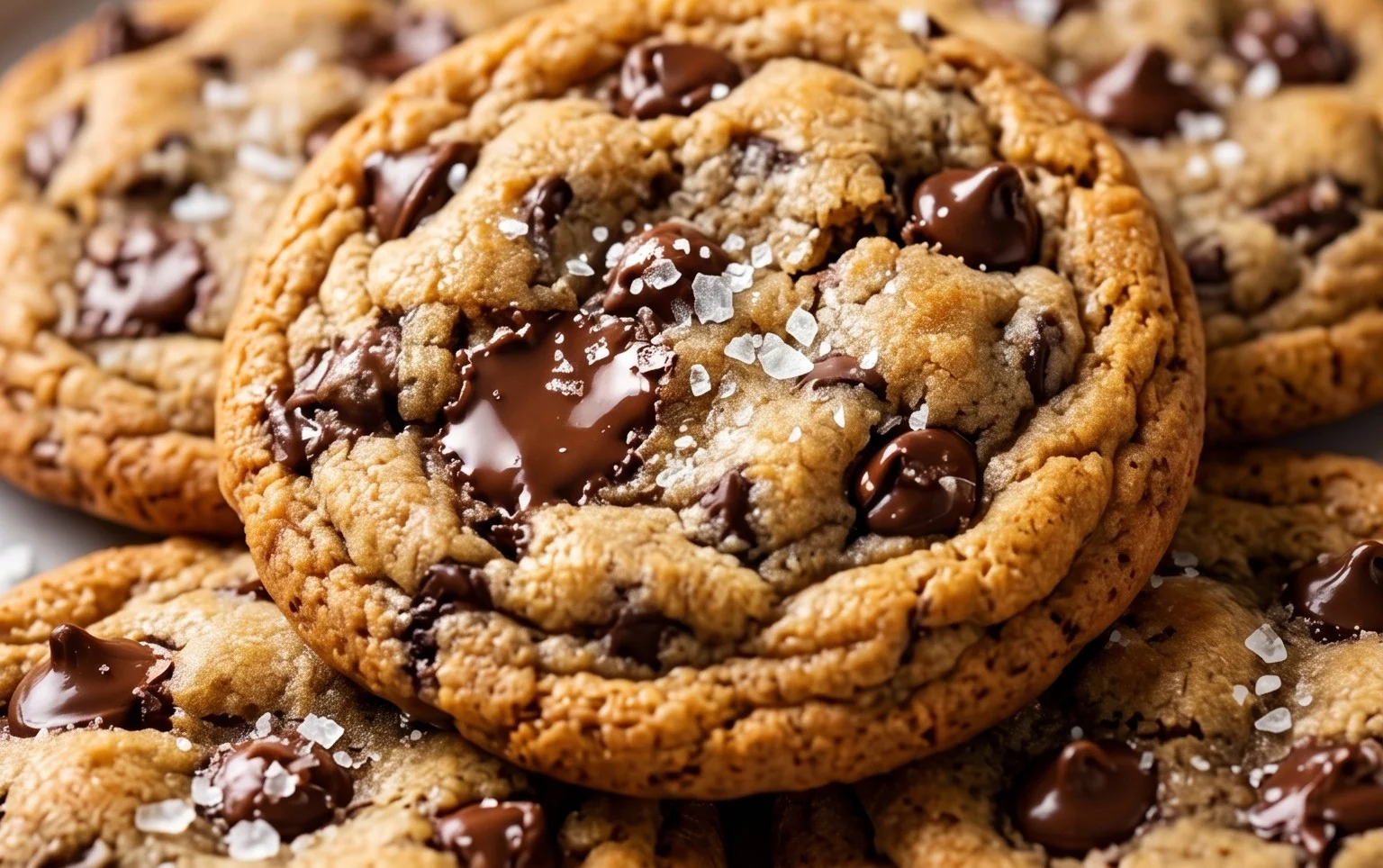 Crispy and Chewy Chocolate Chip Cookies