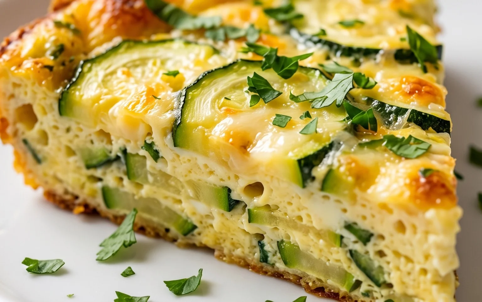 Crustless Zucchini Quiche Recipe