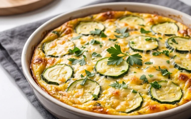 Crustless Zucchini Quiche Recipe